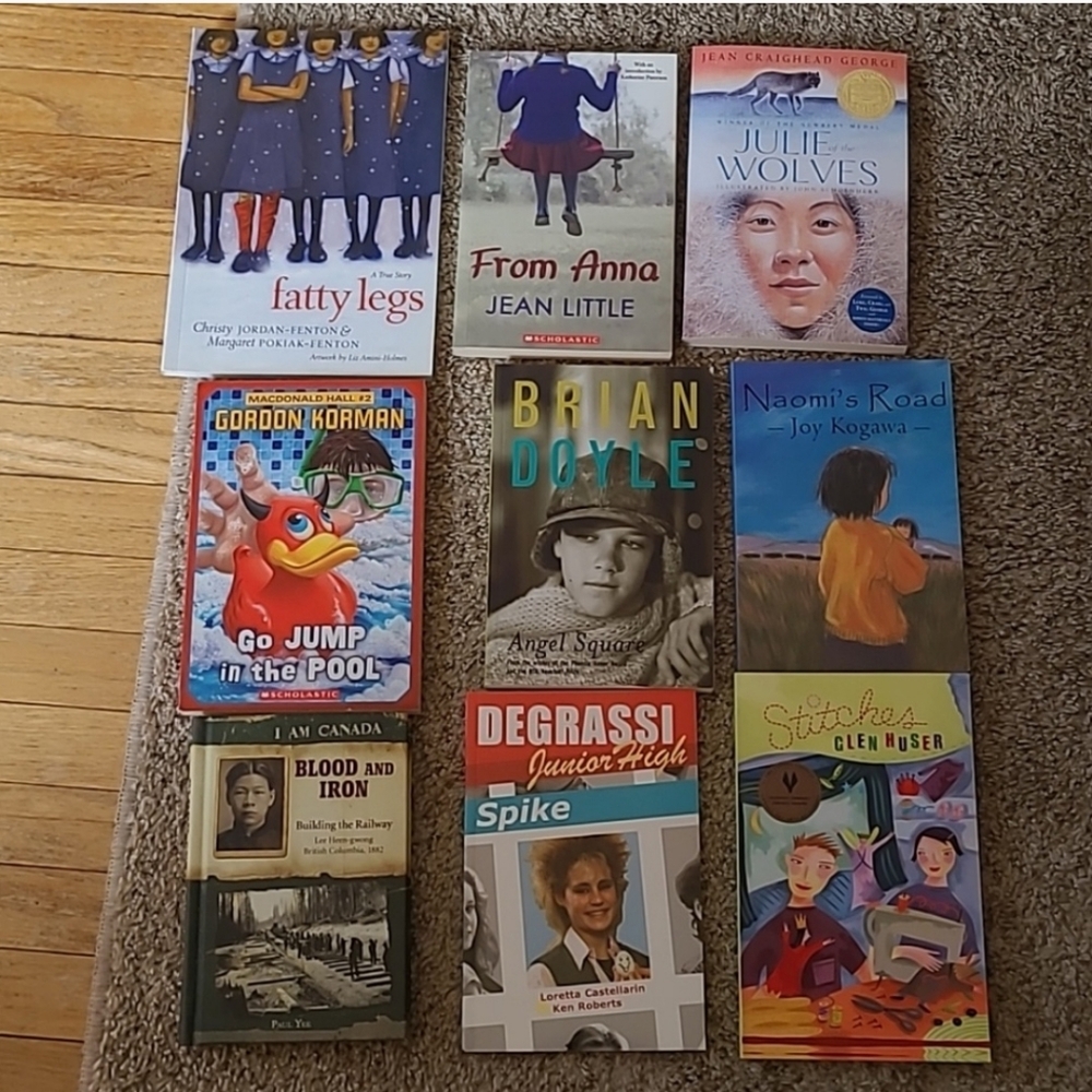 Tween/Middle grade novels